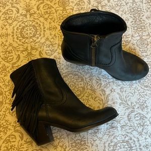 Sam Edelman fringe boots
